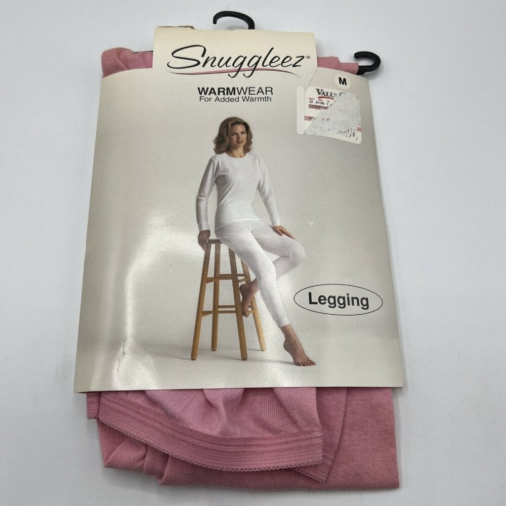 Snuggleez Legging Pink Medium Womens Base Layer Long Underwear